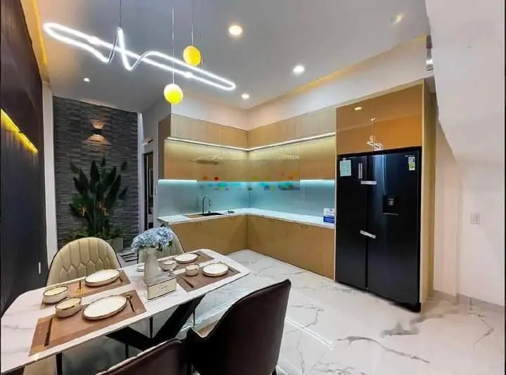 Bán nhà gần trường ĐH Công Nghiệp TP. HCM hẻm 485/ Phan Văn Trị Gò Vấp Giá 3tỷ4. DT 60,3m2