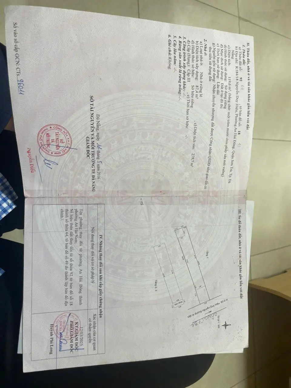 Bán nhà riêng 9PN, 9WC tại Đường An Hải Đông 1, cách biển Mỹ Khuê 300m, Sơn Trà, Đà Nẵng, 13 tỷ VND