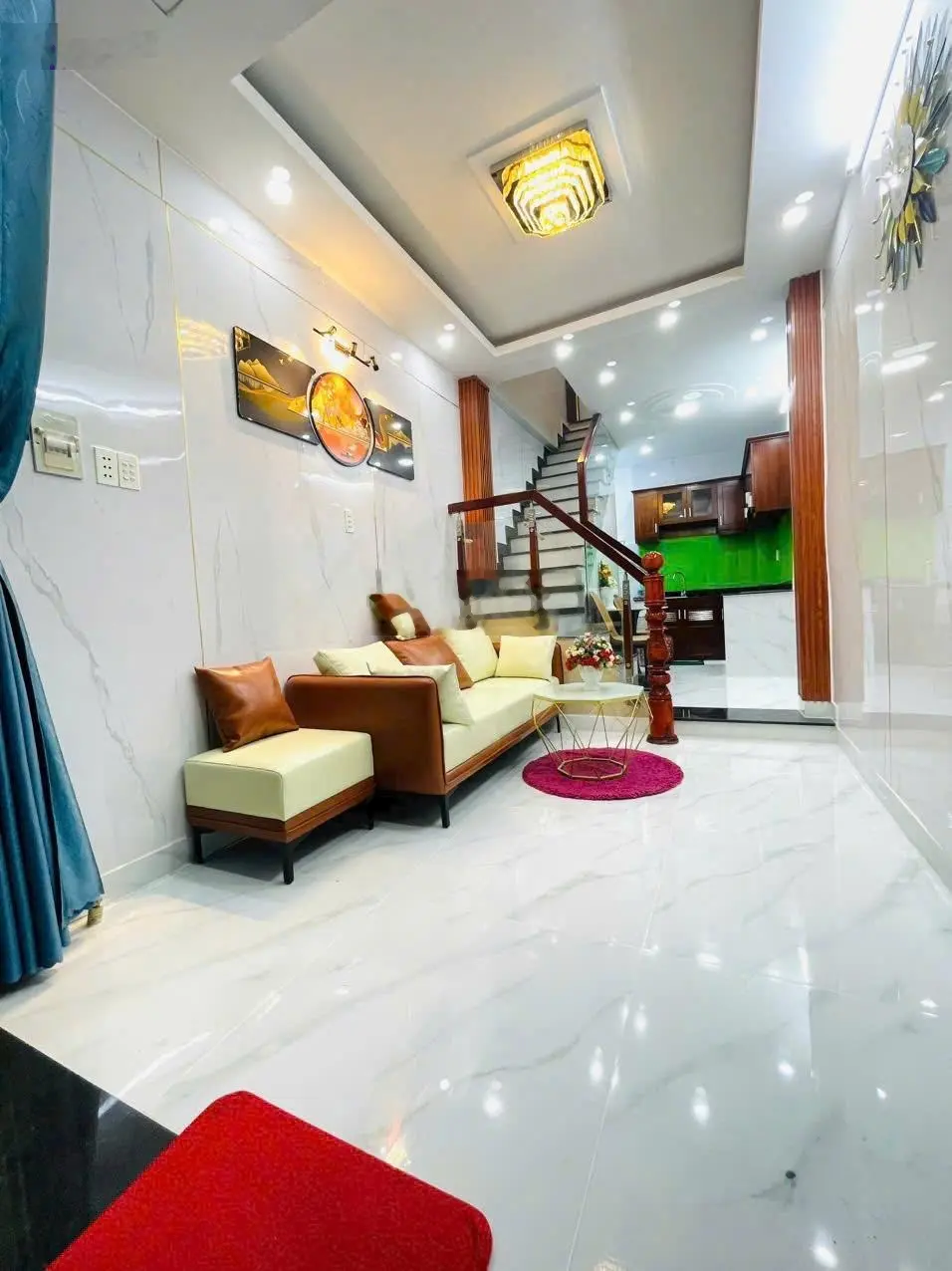 Nhà mới đẹp Quang Trung, tặng nội thất như hình, 3 tỷ 790 bao sang tên. Liên hệ xem nhà 0906435138