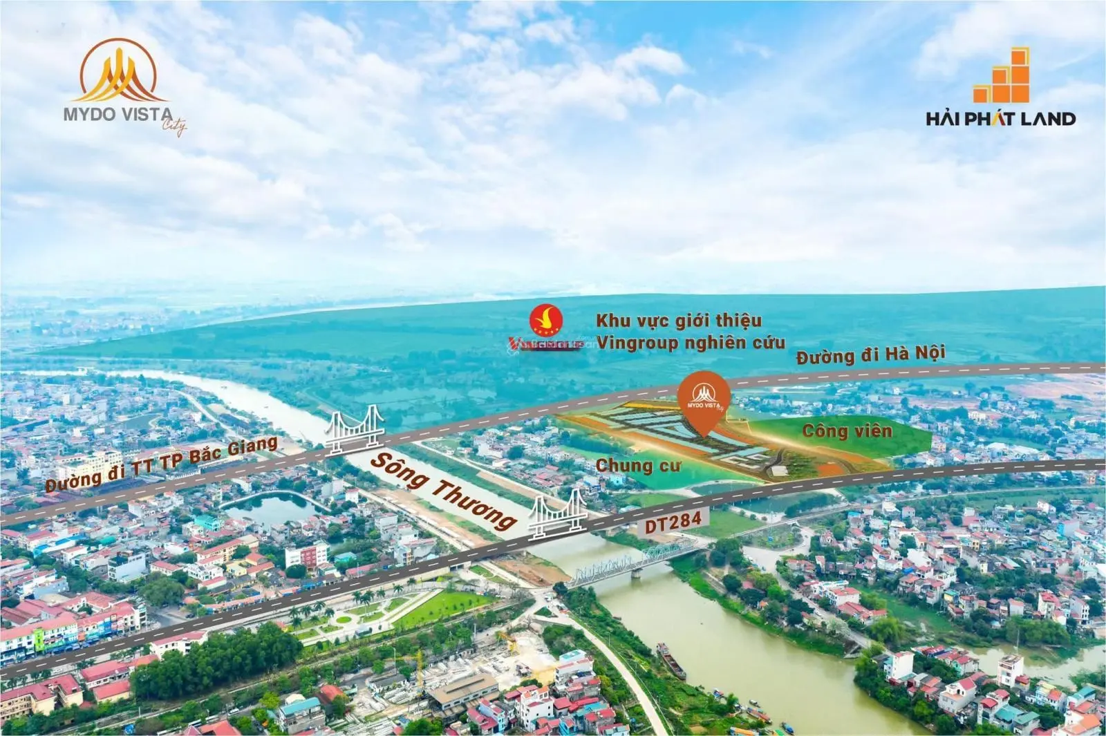 Bán đất nền Suất ngoại giao dự án Mỹ Độ Vista City Bắc Giang giá tốt, vị trí đẹp