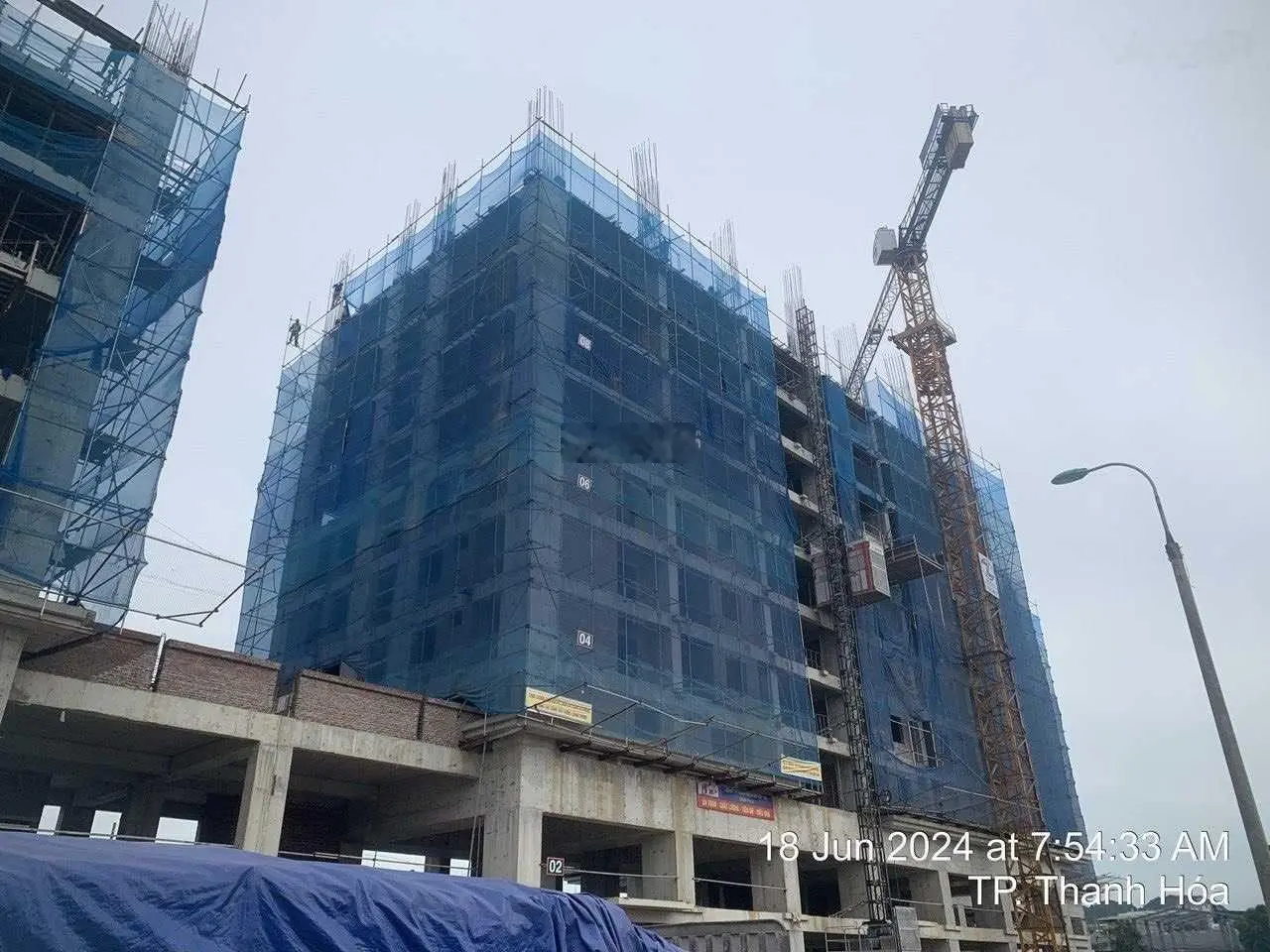 Bán căn góc B11 - 2 ngủ tầng 15,16,17,18 chung cư Bình An Plaza Thanh Hoá