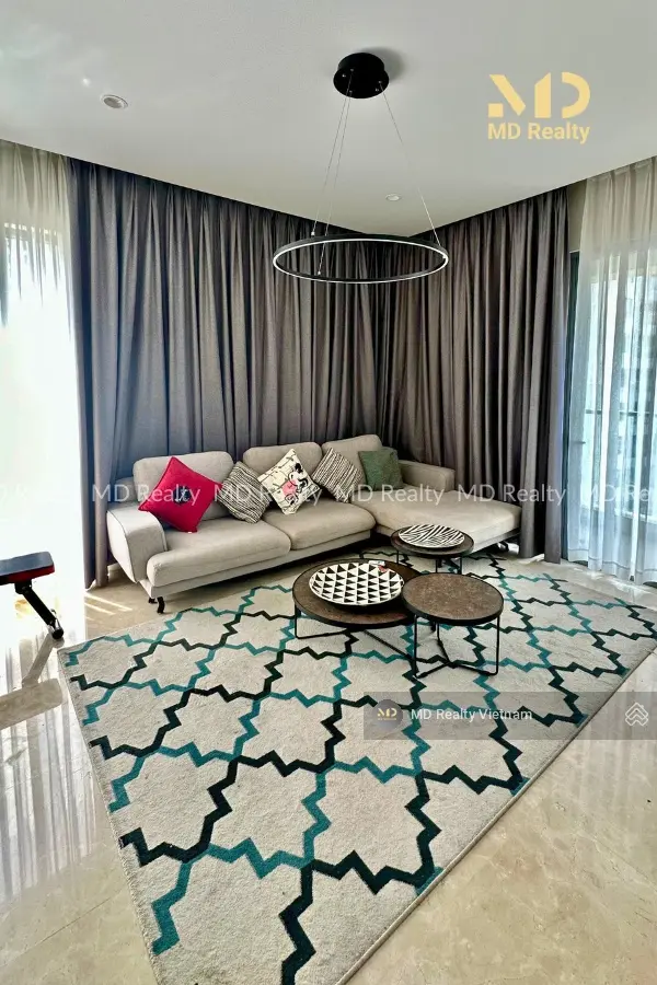 [Bán] Căn hộ Đảo Kim Cương 3 phòng ngủ, 117m2, full nội thất
