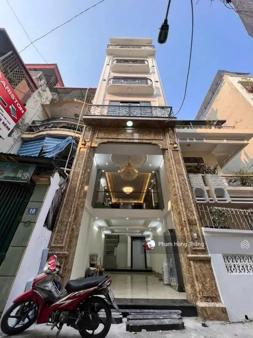 Bán nhà phố Lương Khánh Thiện Hoàng Mai 55m2 7T MT 5,2m. Thang máy. Ô tô vào nhà. Giá 18 tỷ hơn
