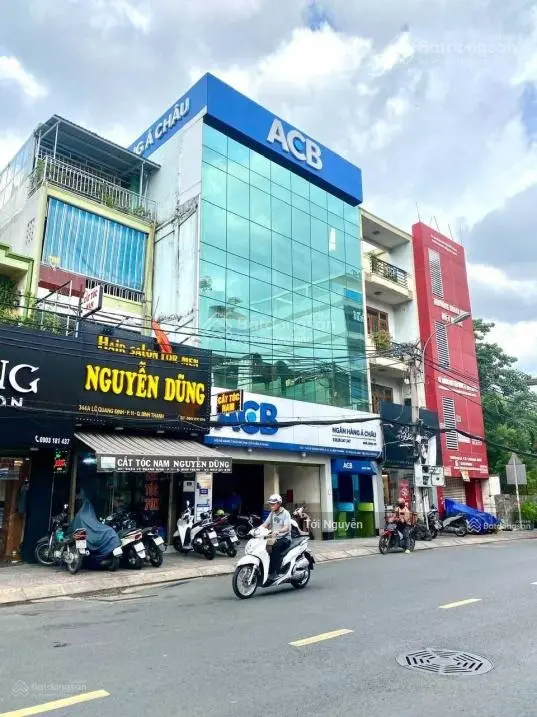 Bán nhà mặt tiền Lê Quang Định ngay chợ Bà Chiểu P14, Bình Thạnh, DT 4,2x19m 3 tầng giá 19,5 tỷ TL