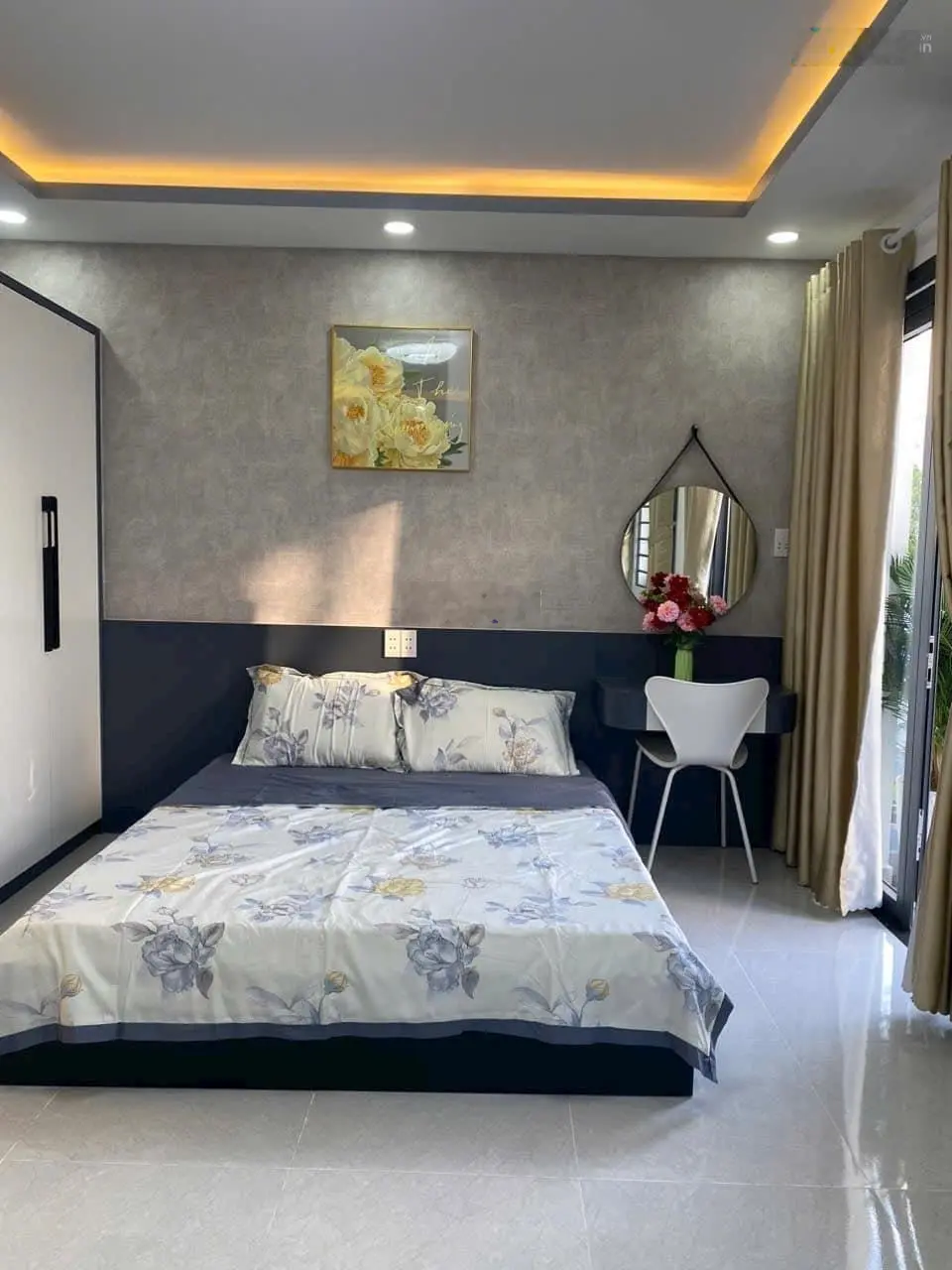 Ngang 5m x10m nhà rộng siêu thoáng cách hxt chỉ 10m 1 lầu 2pn 2wc full nội thất