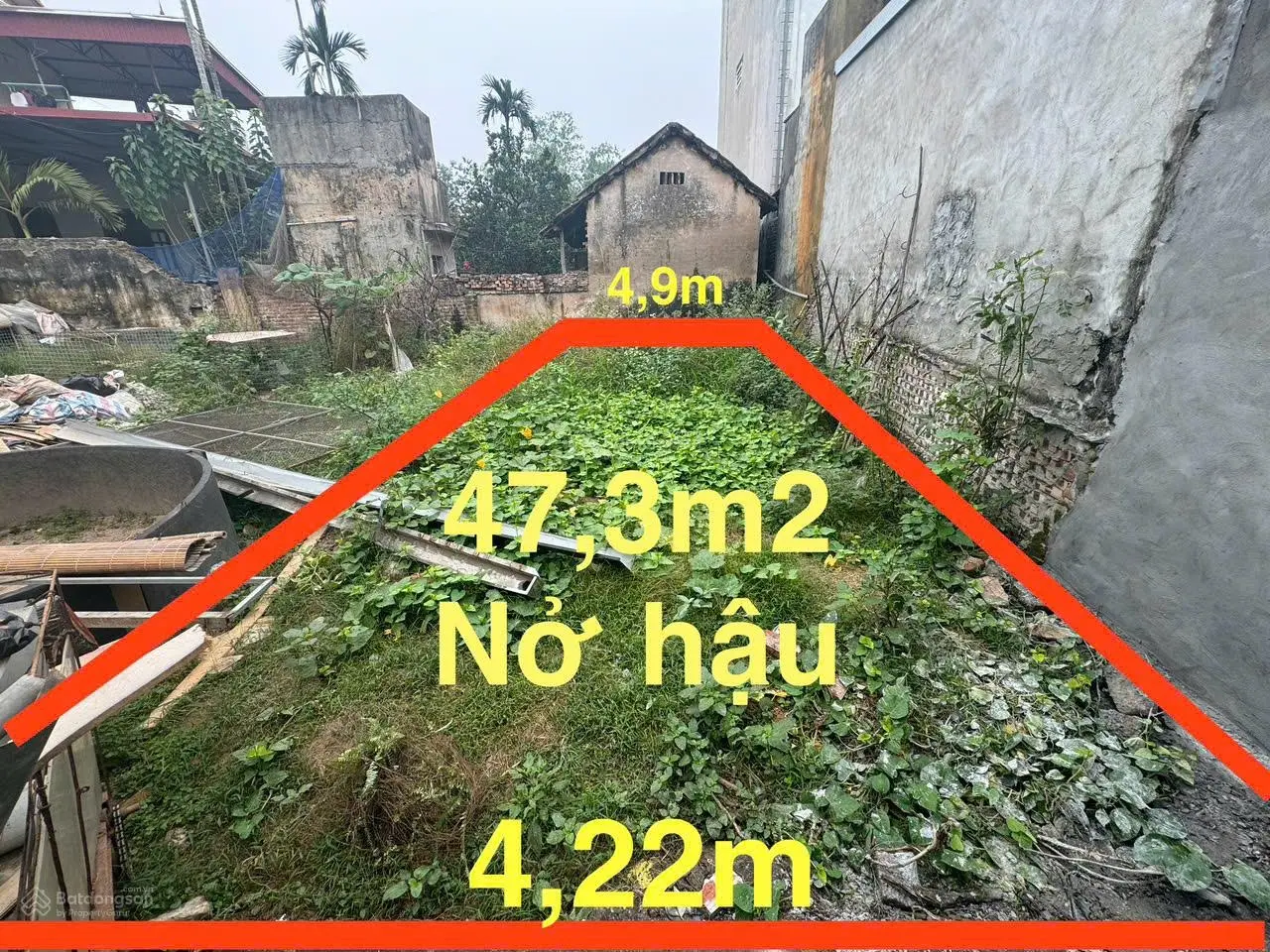 Chị gái nhờ bán đất trung tâm thôn Đại Phùng-Đan Phượng- ô tô tải đỗ sát đất