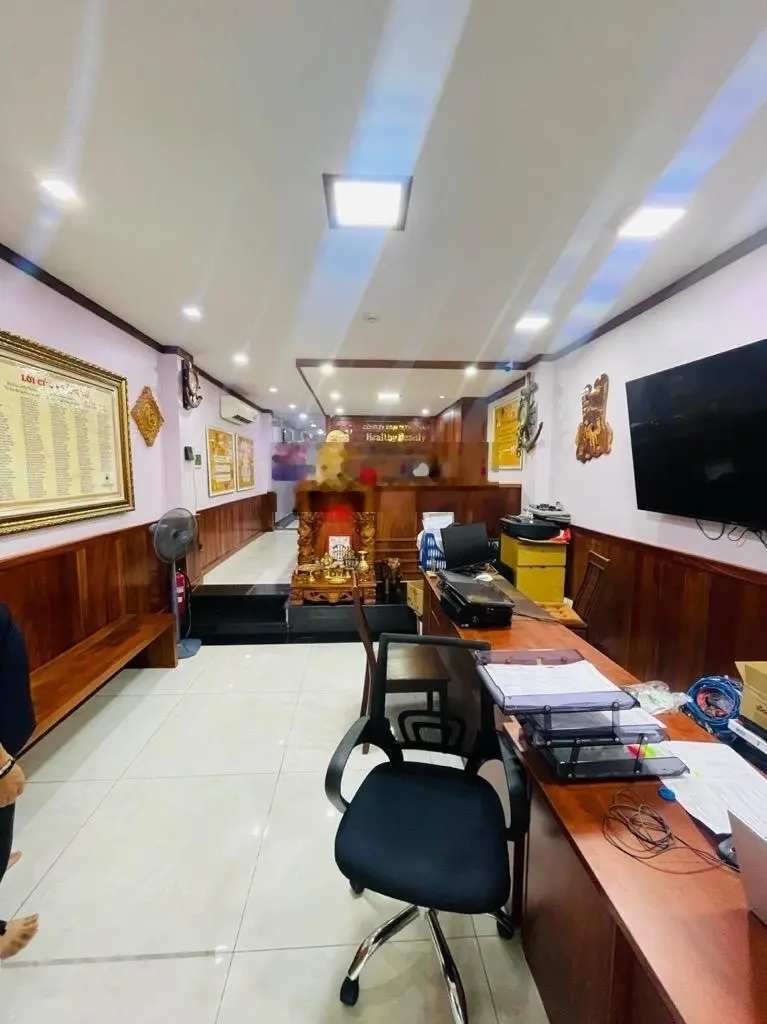 Bán nhà quận 10-8 tầng, DT 130m2 12pn, HXT, thang máy, đường Tô Hiến Thành, hơn 32 tỷ, TL chính chủ