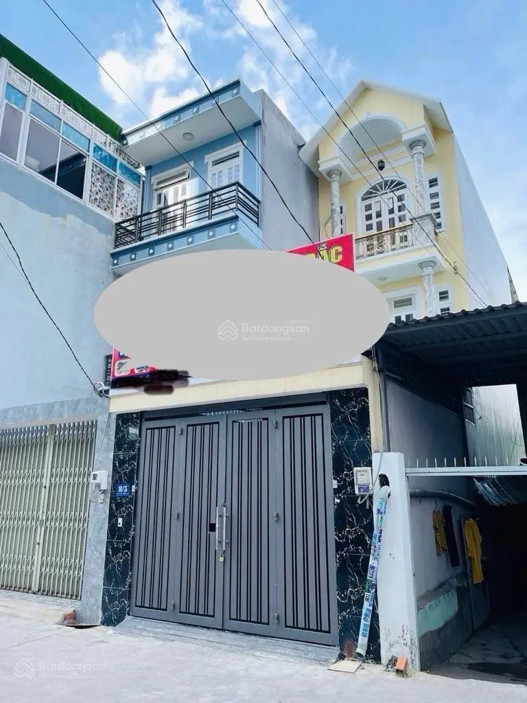 Giá siêu mềm 122m2 Lê Văn Khương, 3 tầng BTCT, đường 8m, 5p sang Gò Vấp