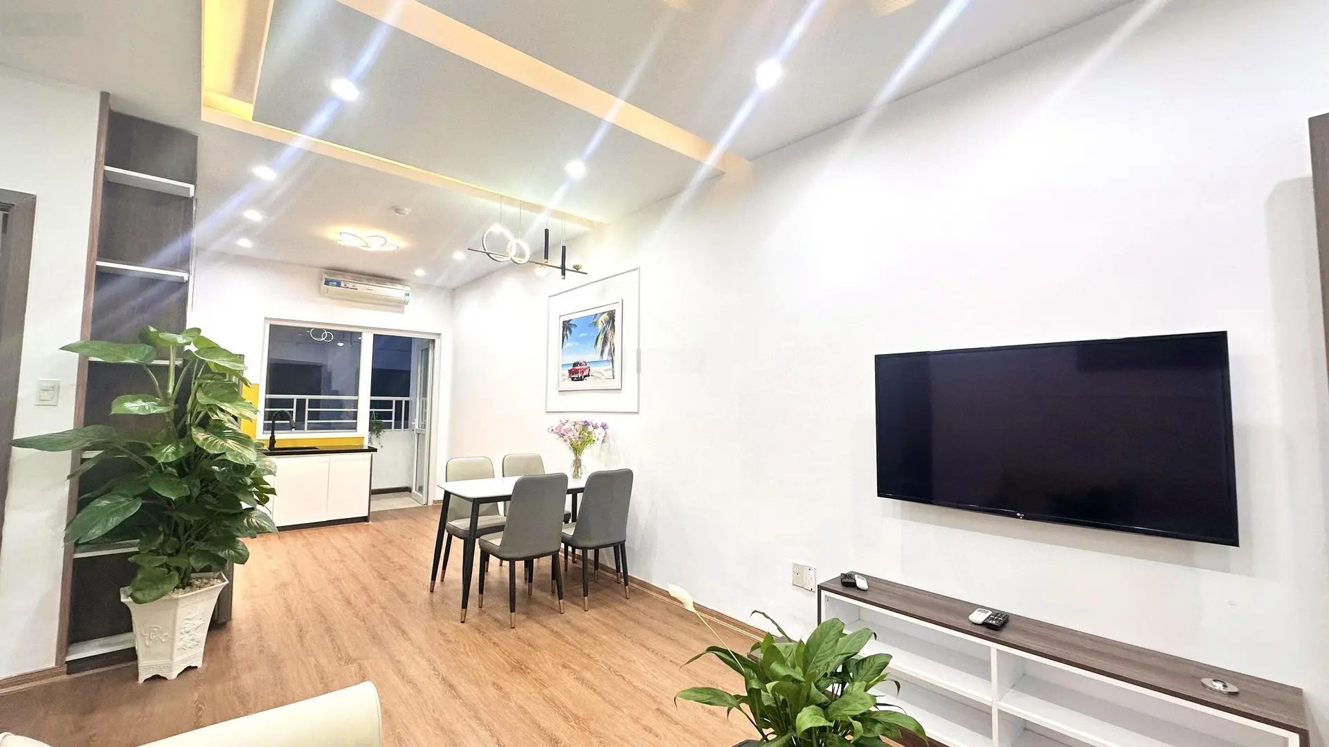 Hạ giá bán nhanh 1 tỷ 620, căn hộ Mường Thanh Viễn Triều đầy đủ nội thất phù hợp KH dành cho cha mẹ