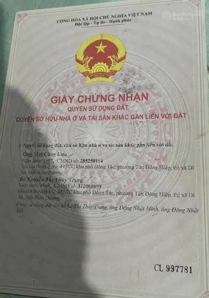 Nhà 2 lầu khu dân cư toa xe giá 4 tỷ 350 triệu