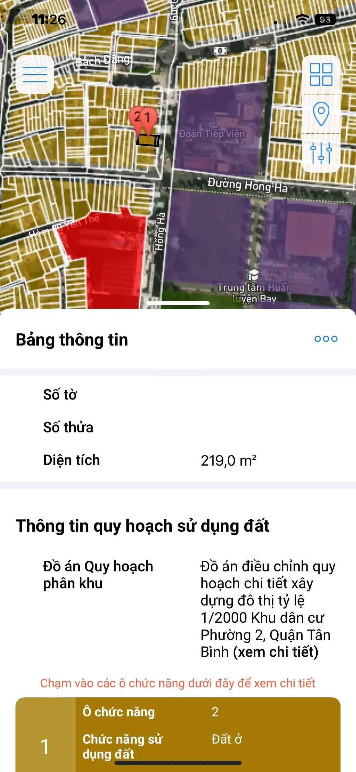 * 10,2 x 21,5 vuông vức* Hồng Hà - 62 tỷ (thiện chí TL)