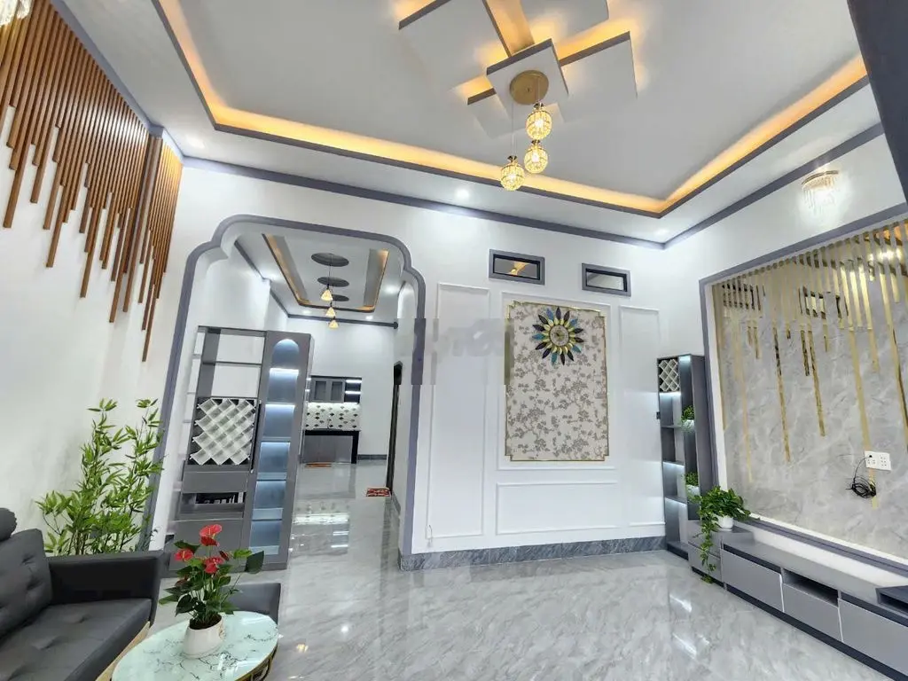 Nhà đường xe tải FULL NỘI THẤT, TT CHÂU THÀNH