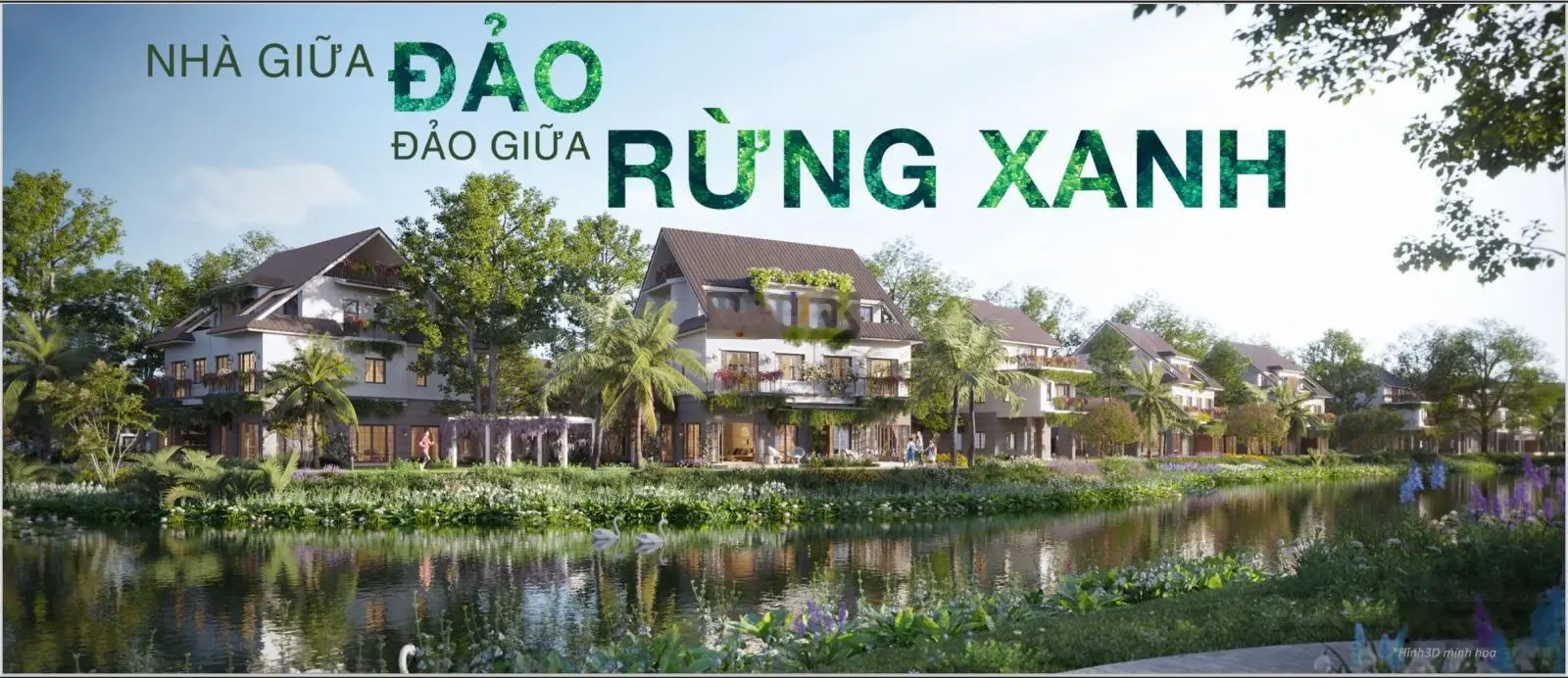 Biệt thự đảo hướng Đông Nam - Eco Central Park. Chiết khấu 10% - HTLS 30 tháng. Giá chỉ từ 3,5 tỷ