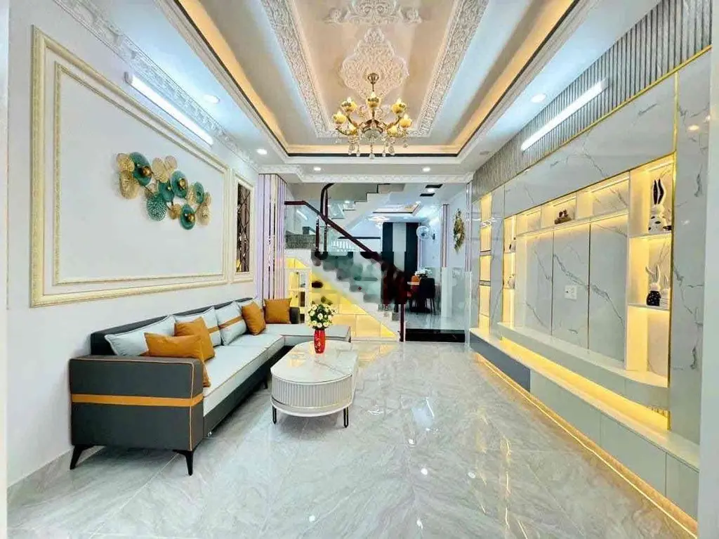 BÁN NHÀ 3 TẦNG HXH - LIÊN KHU 45 - CỰC ĐẸP - ĐƯỜNG THÔNG - CHỈ 4 TỶ 2
