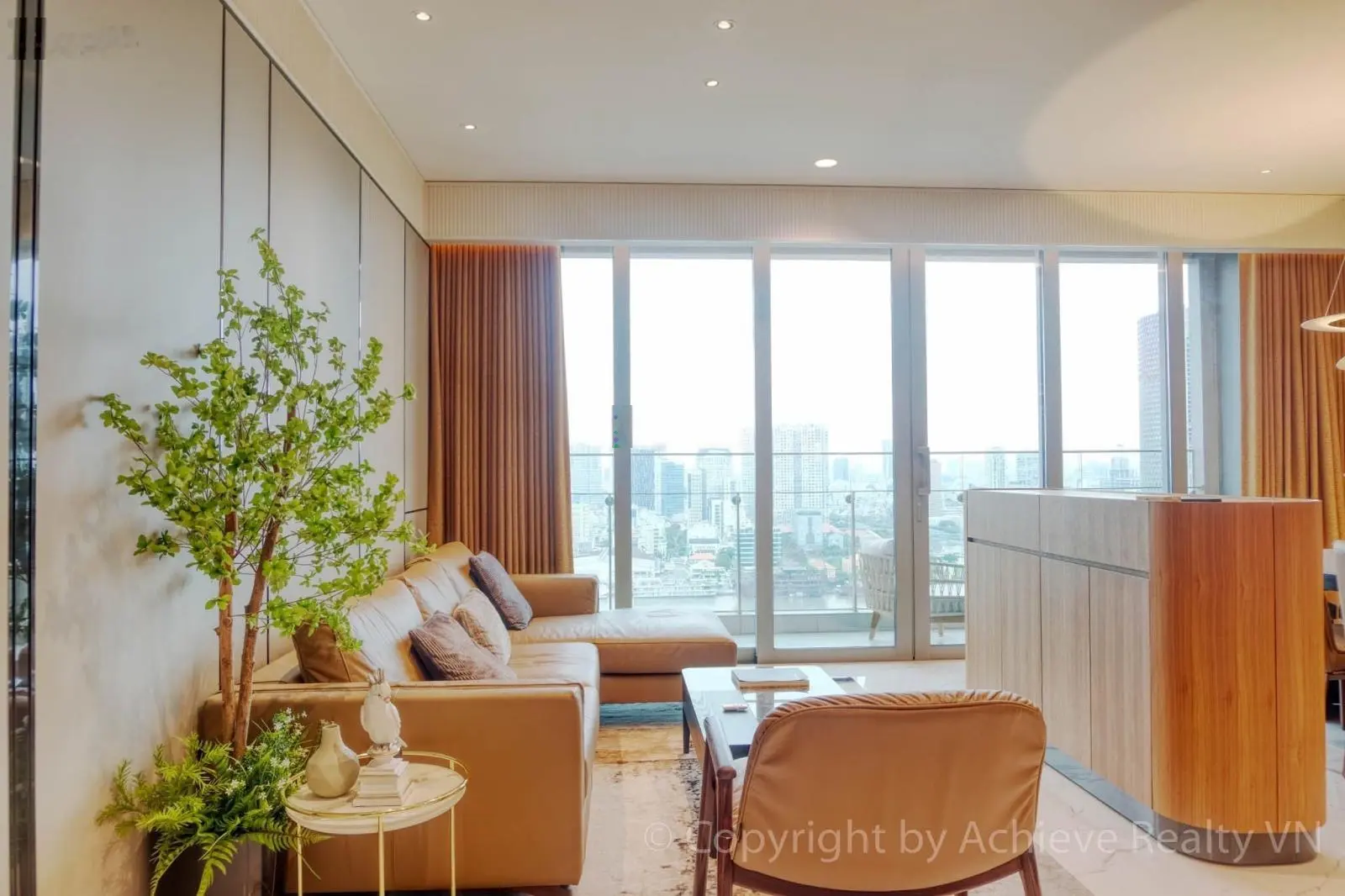 Bán nhanh căn hộ Empire City 3PN 32 tỷ all in, view trực diện sông, Q1 full nội thất cao cấp