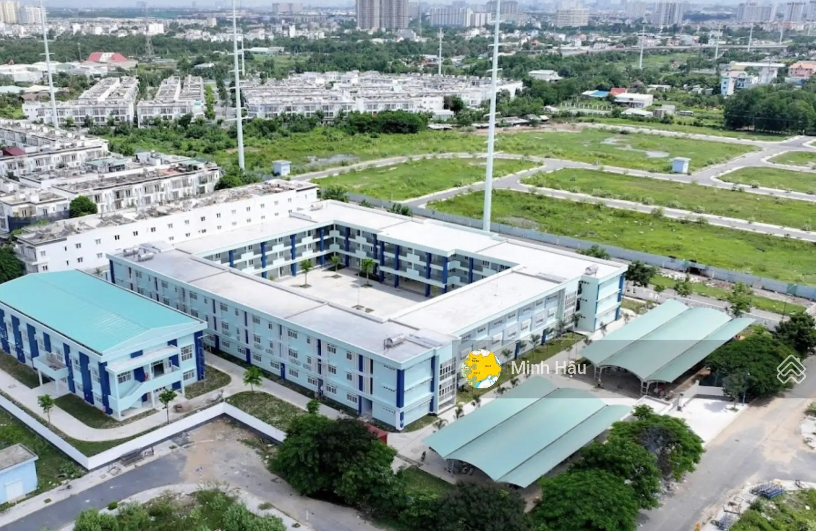 80m2 DA mới ĐH Quốc Gia đường Gò Cát, phường Phú Hữu Quận 9, sổ hồng, giáp Melosa Khang Điền