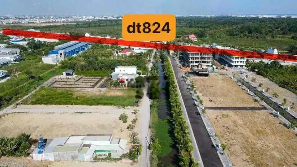 Hơn 700m2 thổ cư đối diện KDC An Nông 7 Hựu Thạnh Đức Hoà Long An