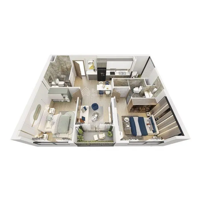 Bán/ chuyển nhượng căn 2PN 2WC, ban công Tây Bắc Tòa ZR2 , T12.2025 nhận nhà.