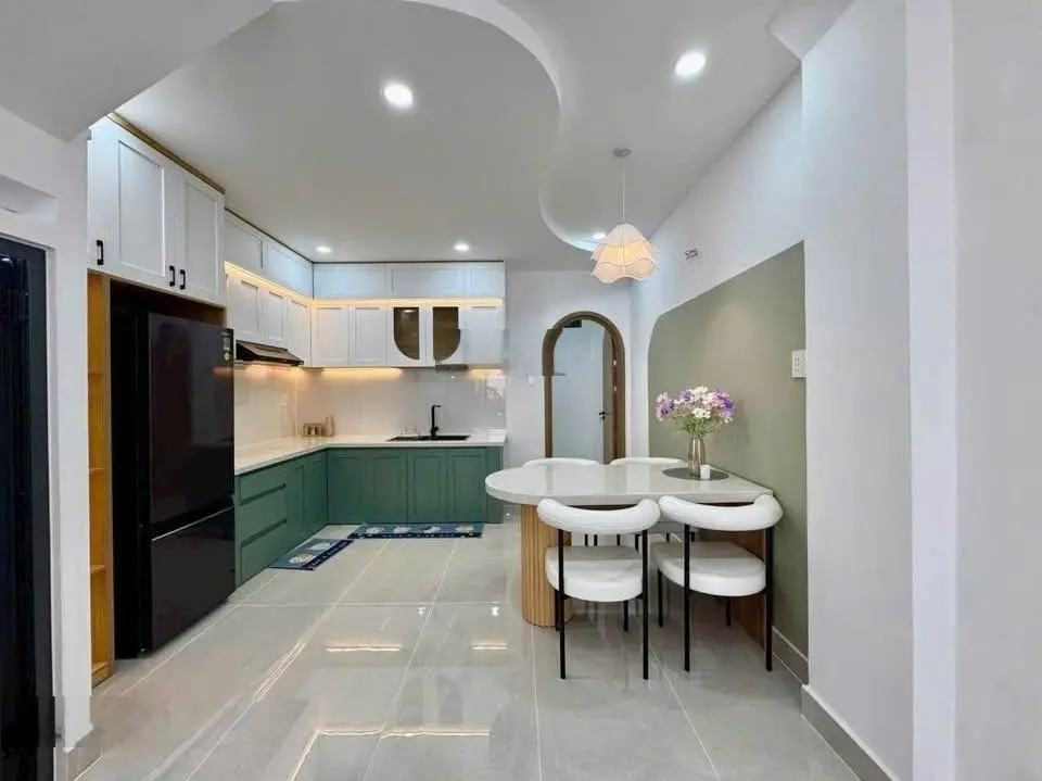 Nhà Đẹp, Xây Mới 1/ Bình Thành, Quận Bình Tân, SHR Hỗ Trợ Vay Bank 80%, (3Tấm + 4PN), DT: 4X15M