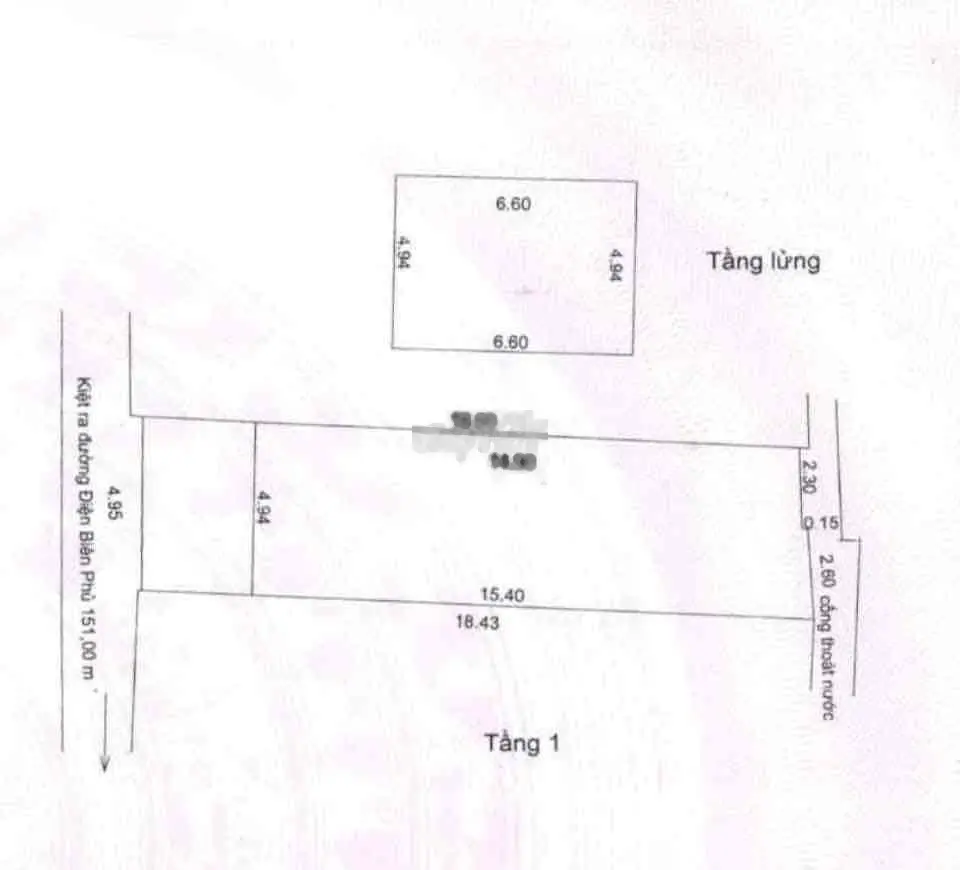 ❌Còn *** 1 căn 90m2 gác lửng Điện Biên Phủ giá chính chủ
