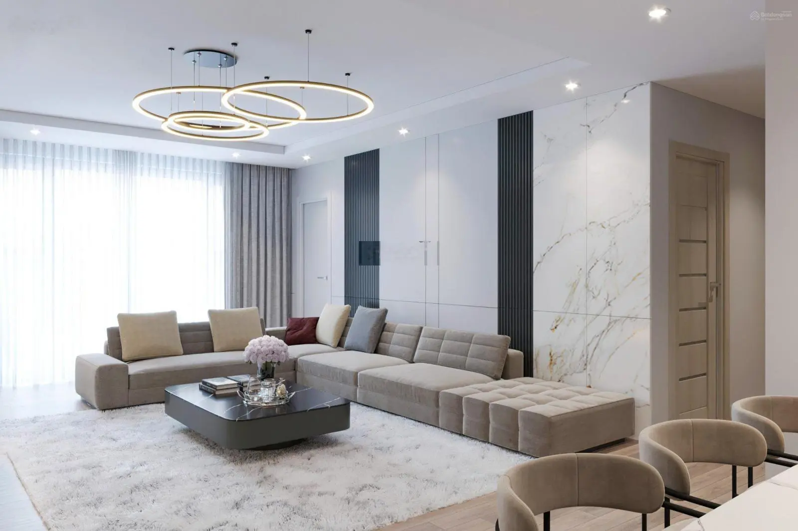 Căn hộ 4 ngủ vip mặt Hồ Tây 234m2, D. Le Roi Soleil 59 Xuân Diệu, giá 28,6 tỷ