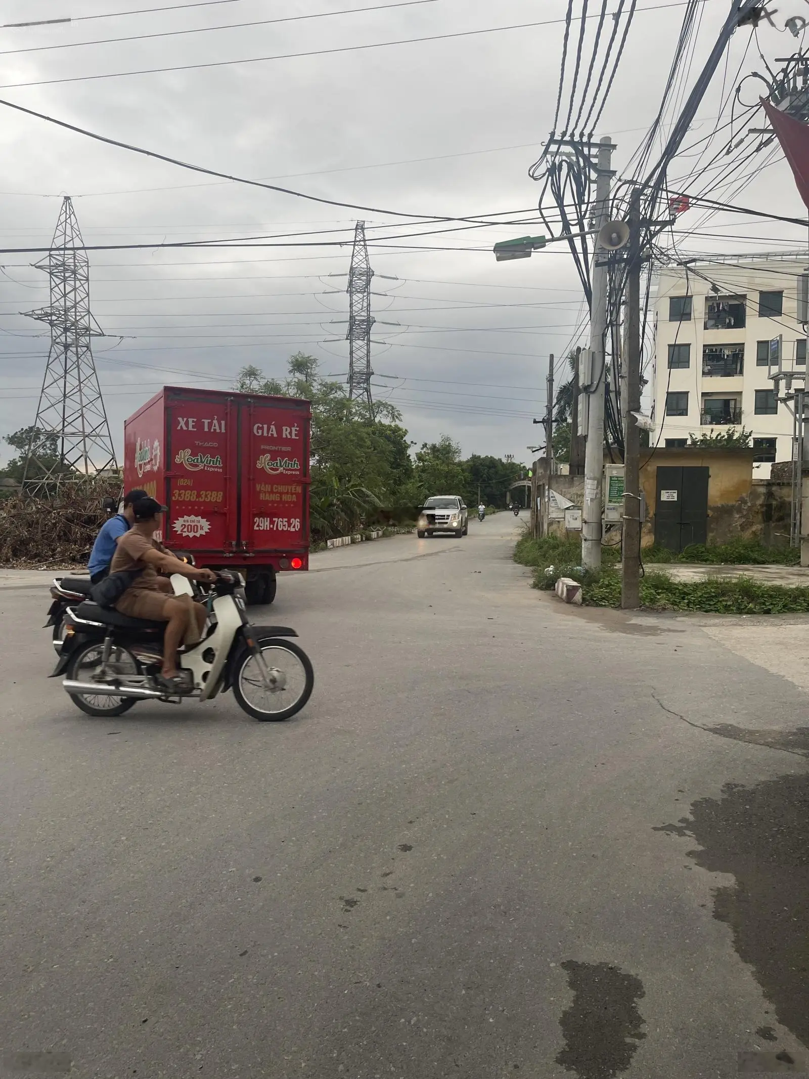 Bán đất khu vực ngũ hiệp: diện tích 75m mặt tiền 6,5