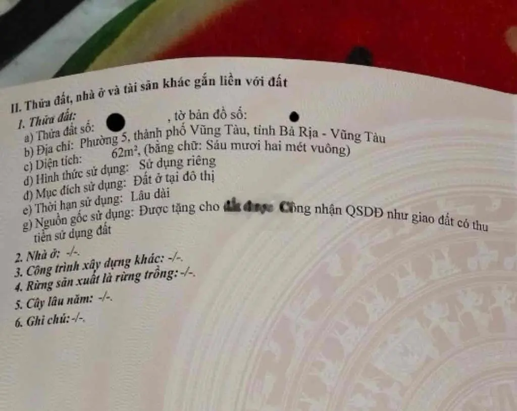 Nhà mặt tiền Trần Phú đối diện biển Vũng Tàu 7ty2