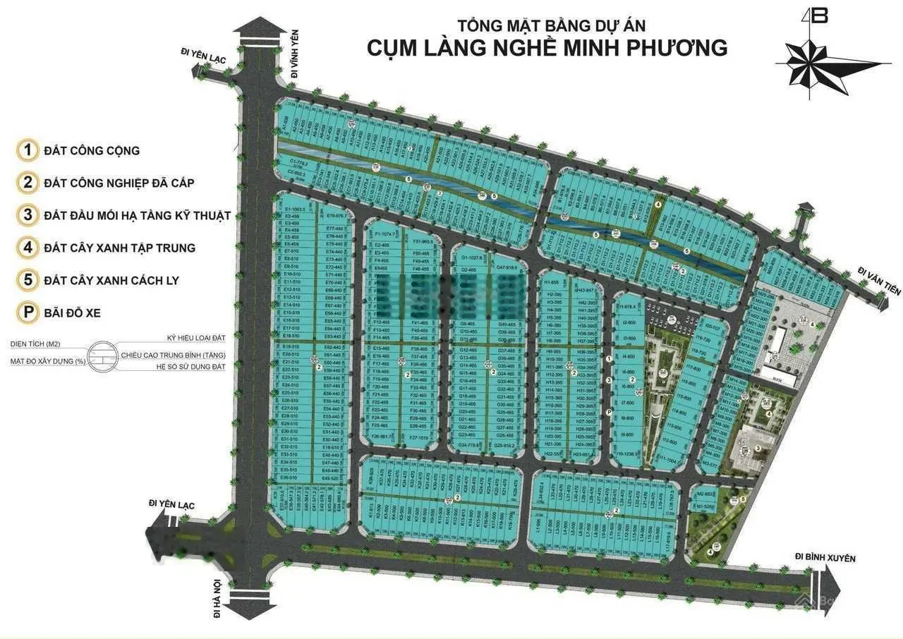 Bán đất nền dự án tại Cụm Công Nghiệp Làng Nghề Minh Phương, giá 2,55 tỷ, 300m2