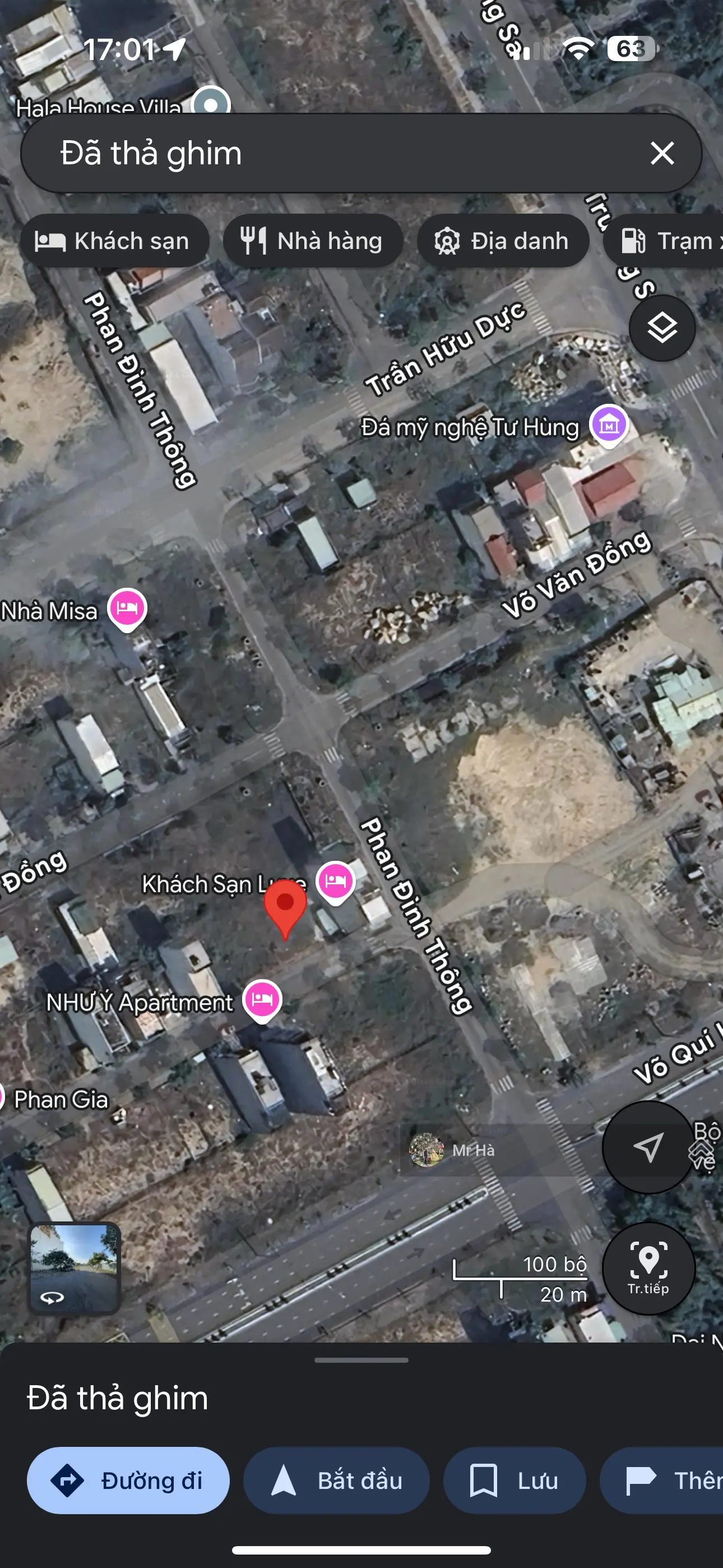 Chính chủ bán lô Lý Văn Phức sát bãi tắm Tân Trà, Dt: 180m2