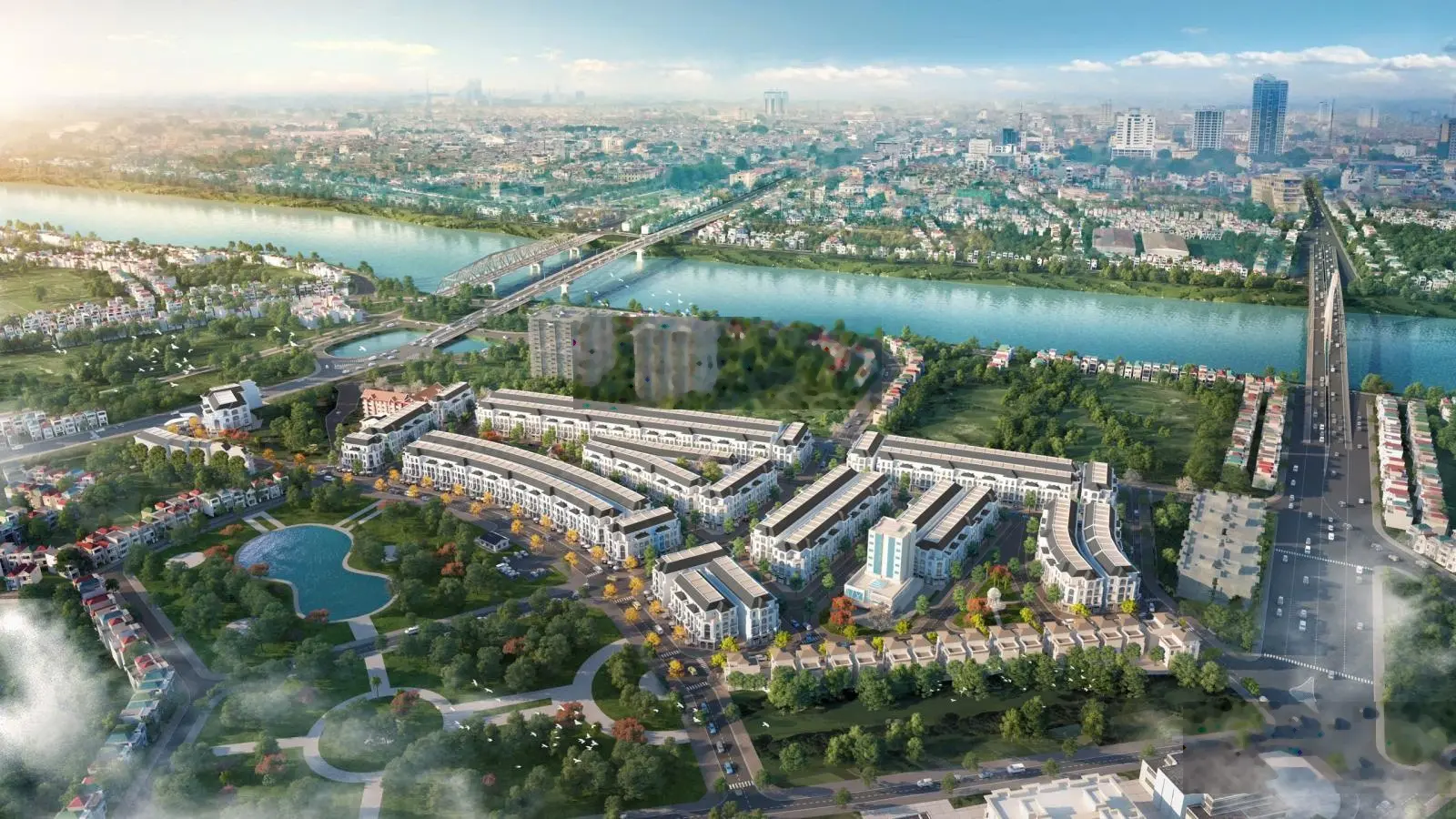 Lô đất nền Mỹ Độ Vista đã có sổ, MT 8.5m, diện tích 98.5m2, hướng Tây Nam, giá 3.2 tỷ