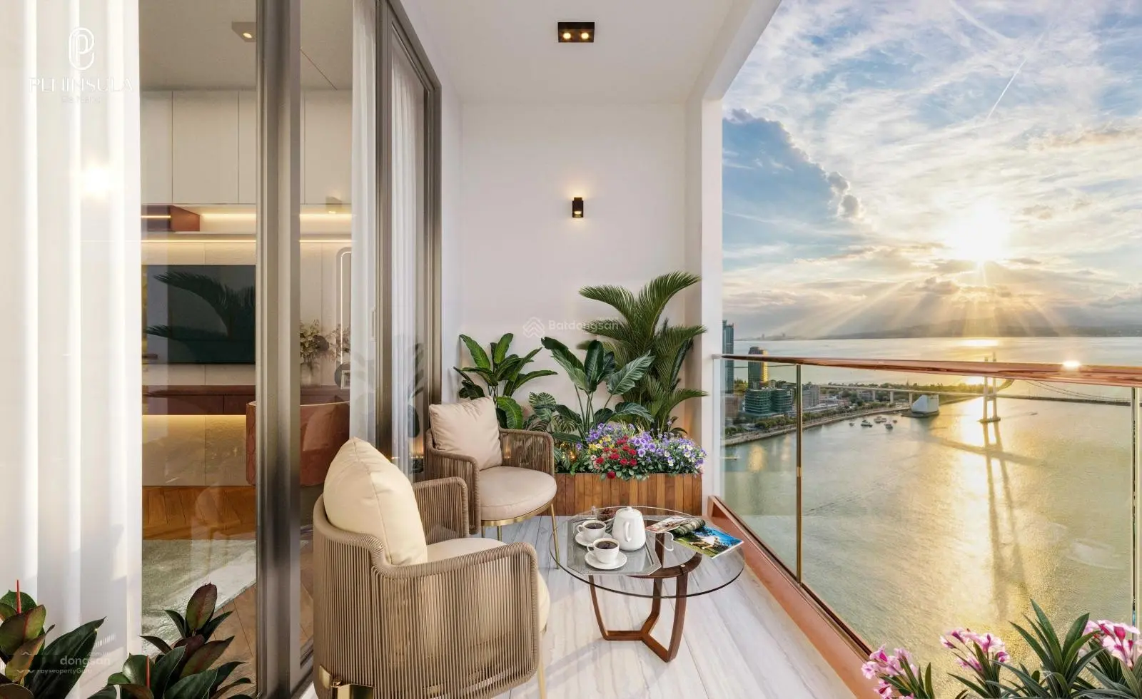 Sốc, căn hộ view trực diện sông Hàn, view pháo hoa, full nội thất cao cấp duy nhất tại Penisuala