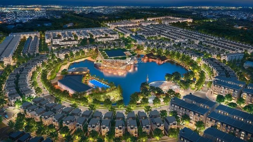 Chính chủ bán Lô góc đường 33m sát hồ, view công viên Hinode Royal Park Kim Chung Di Trạch gấp T8
