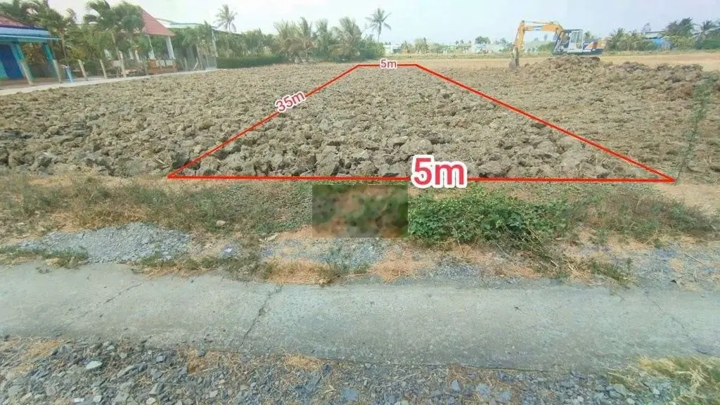 Hàng Vip, 350m2 đất full thổ cư 10x 35m, đường ô tô tân trụ, 900tr