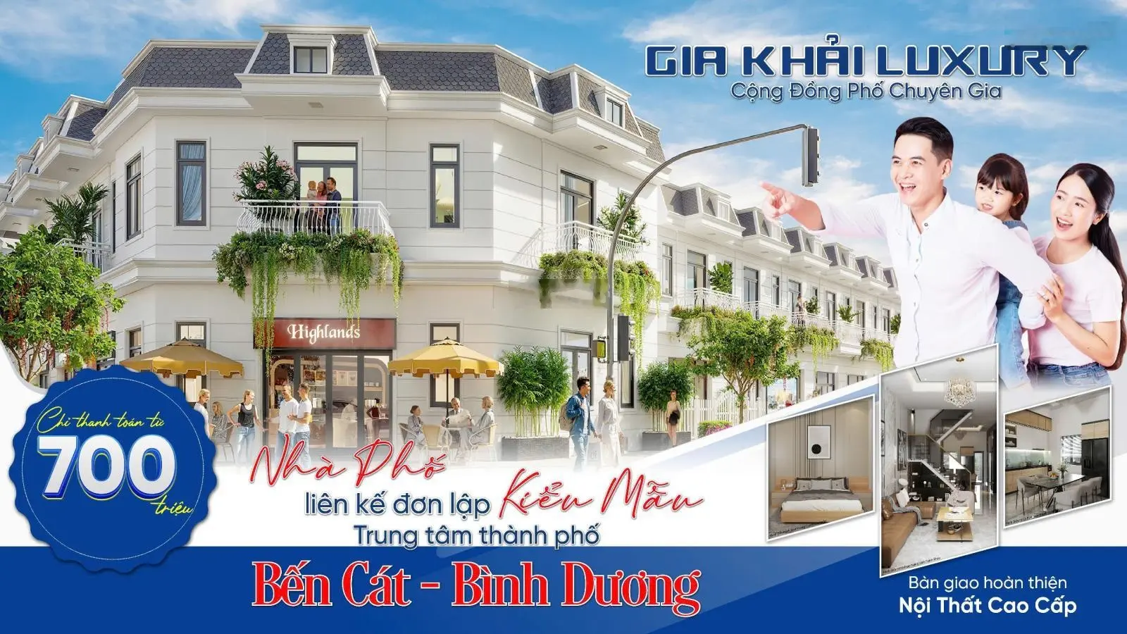 Nhà phố cao cấp - đón năm mới an khang tại Gia Khải Luxury, Bến Cát - Bình Dương