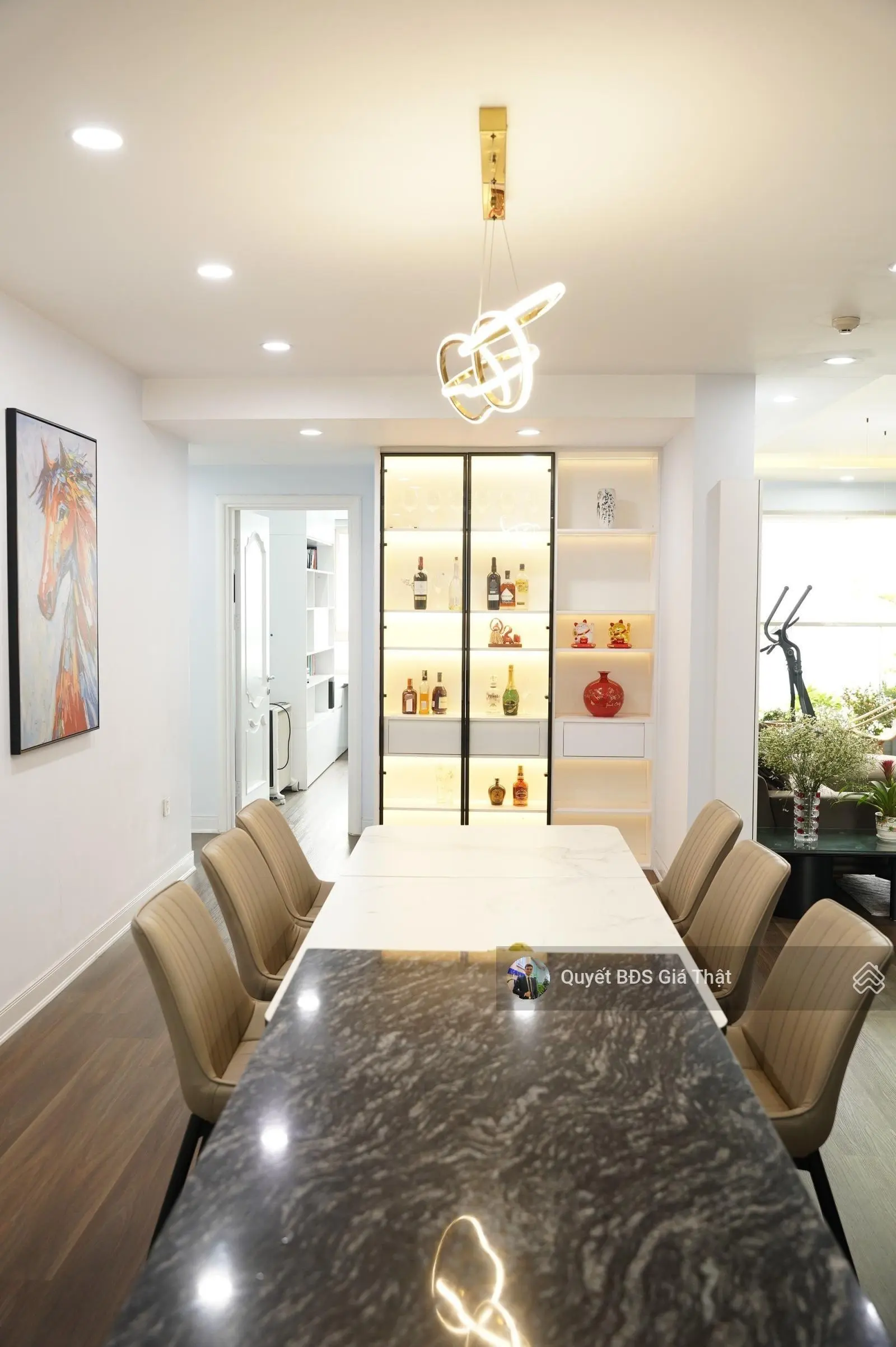 (Giá thật). Chính chủ bán căn 128.6m2 3 phòng ngủ + 1 đa năng full NT cao cấp 12.5 tỷ CC Sky Park