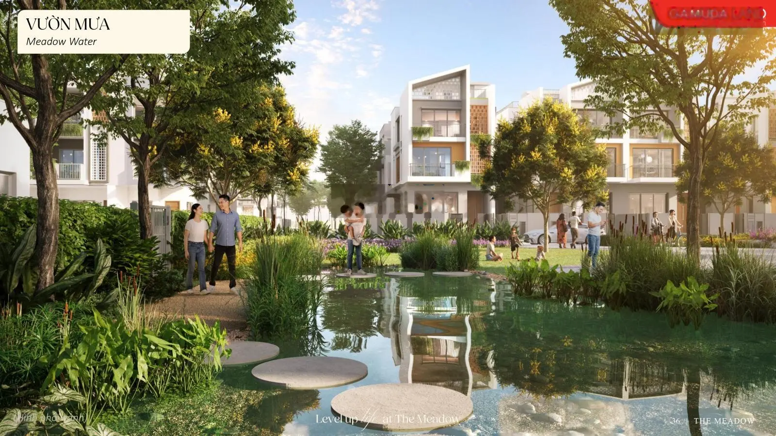 Khan hiếm với 212 căn nhà phố The Meadow, chiết khấu 500 triệu, có trường mầm non, hồ bơi, bảo vệ