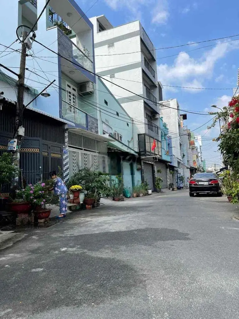 Đất Thổ Không Lộ Giới Đ.Tô Hiệu - Hẻm Xe Hơi - 4x18,5m . khu nhà lầu