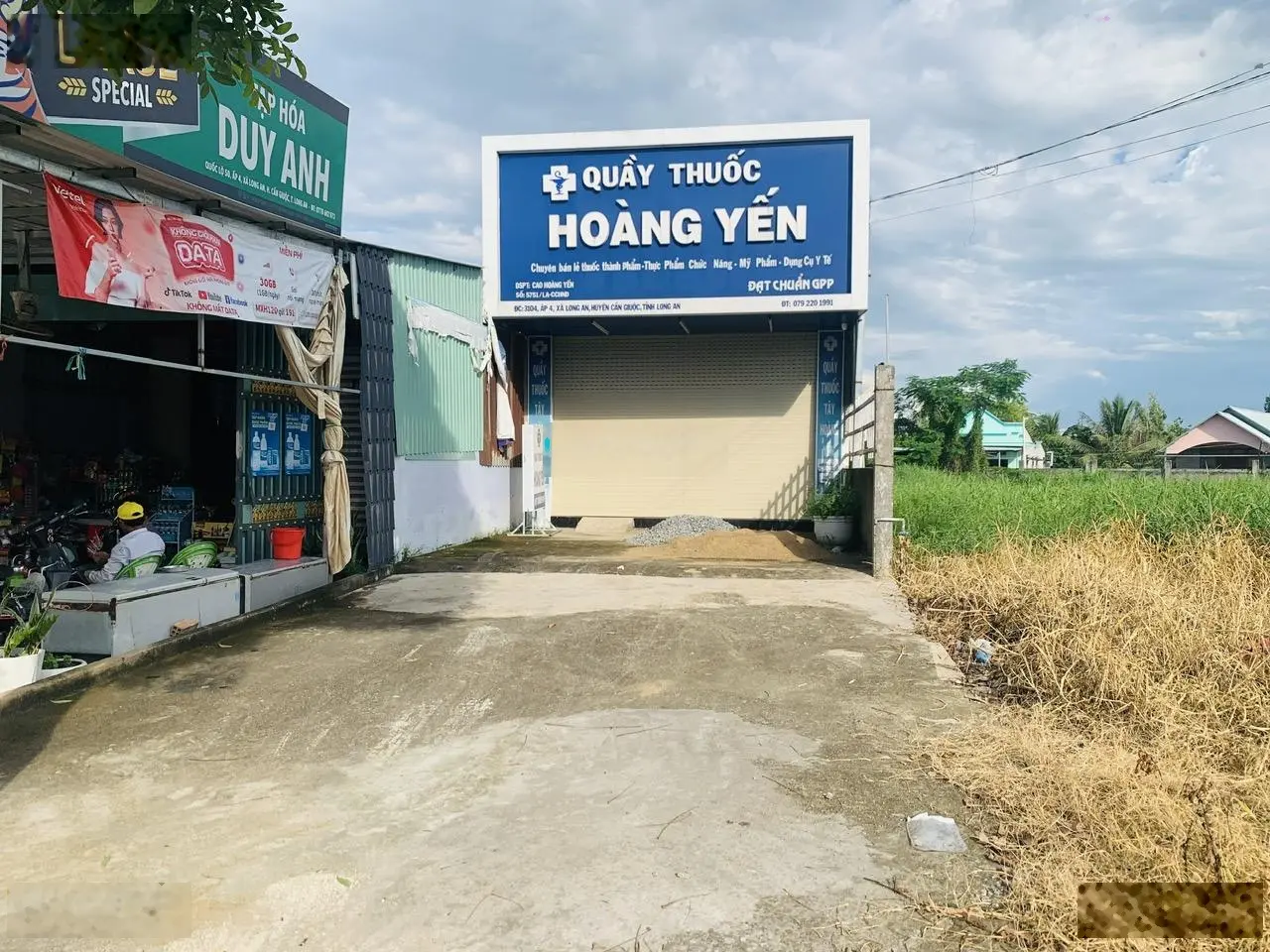 Bán 266m2 đất thổ cư giá 5 tỷ MT Quốc Lộ 50 tại Xã Long An, Cần Giuộc, Long An