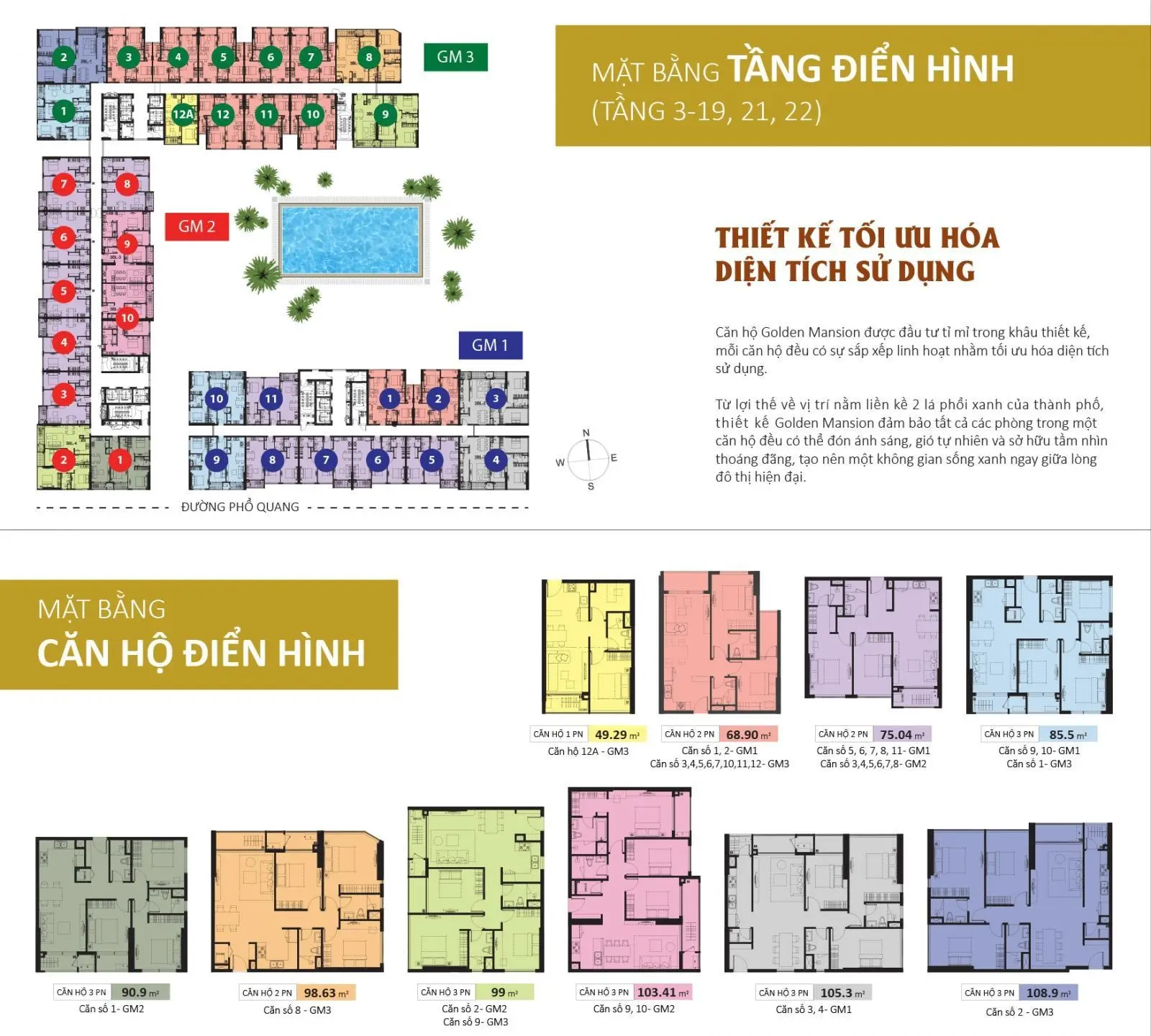 Chính chủ gửi bán nhanh căn 2PN 2WC nội thất cao cấp xịn giá 75m2 giá bán 4tỷ full nội thất cao cấp