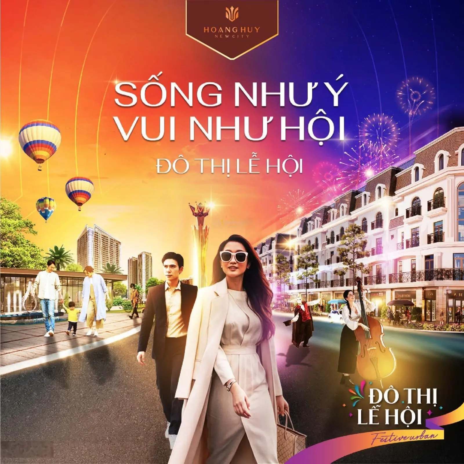 Quỹ 30 căn VIP 77m,83m,90m,96m lô góc Hoàng Huy new city giá CĐT Vốn hơn 3 tỷ xây 5 tầng đường 18m