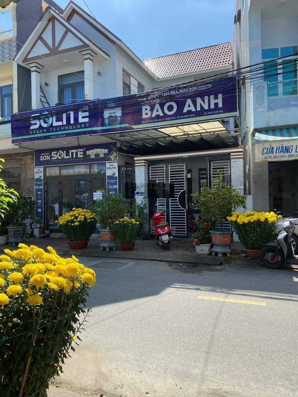Nhà MT Phạm Ngũ Lão trung tâm thành phố vị trí ngay bên công an tỉnh Quảng Ngãi,gần trường Lê Khiết