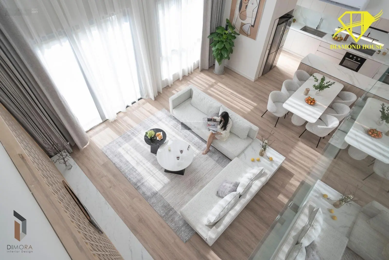 Độc quyền căn 3PN duplex, diện tích 214m2 trong nhà và 40m2 sân vườn giá cực hời chỉ 21 tỷ bao hết