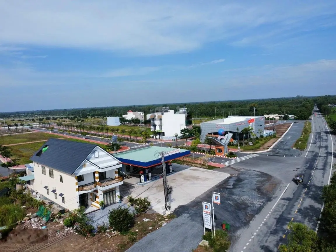 Bán đất KDC Garden Riverside ngay trung tâm thị trấn Thủ Thừa, đối diện trung tâm hành chính huyện