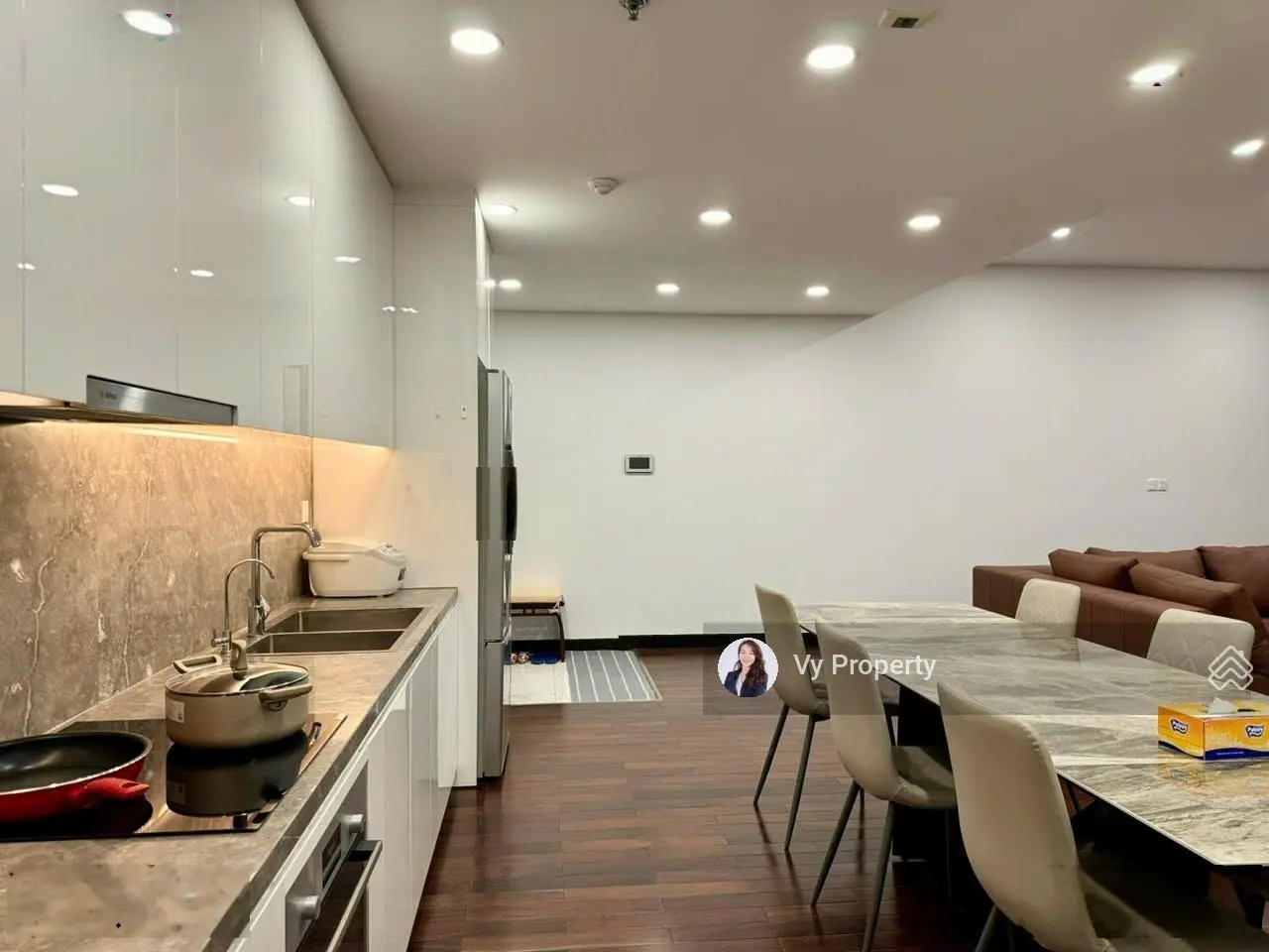 Bán căn hộ 3PN Tilia Residence view sông & pháo hoa cực đỉnh