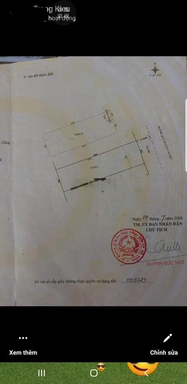 Nhà 2 tầng MT Ung Văn Khiêm khu An thượng 90m2 ngang 5m giá đầu tư