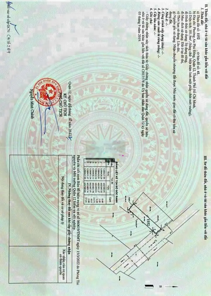 Bán đất hẻm 92 Vườn Lài gần chung cư An Phú Đông, 4.6 x 22