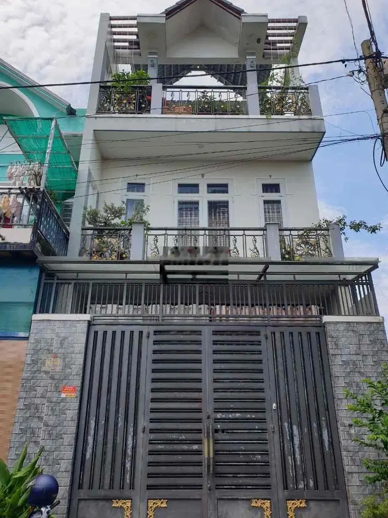 Nhà mặt tiền Nhựa dtsd 168m2, 4 phòng ngủ đường Bà Điểm 4 xã Bà Điểm