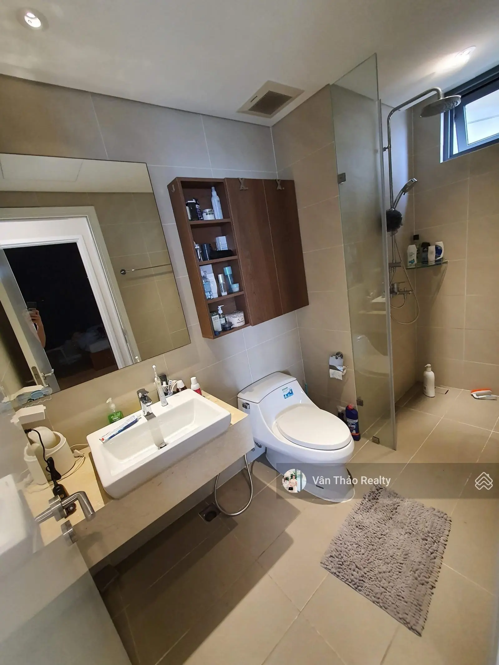 (Giá cực tốt - Tiện đăng ký KD) Chỉ 79tr/m2 - Căn hộ 1PN Đảo Kim Cương Q2 - View Sông Full nội thất