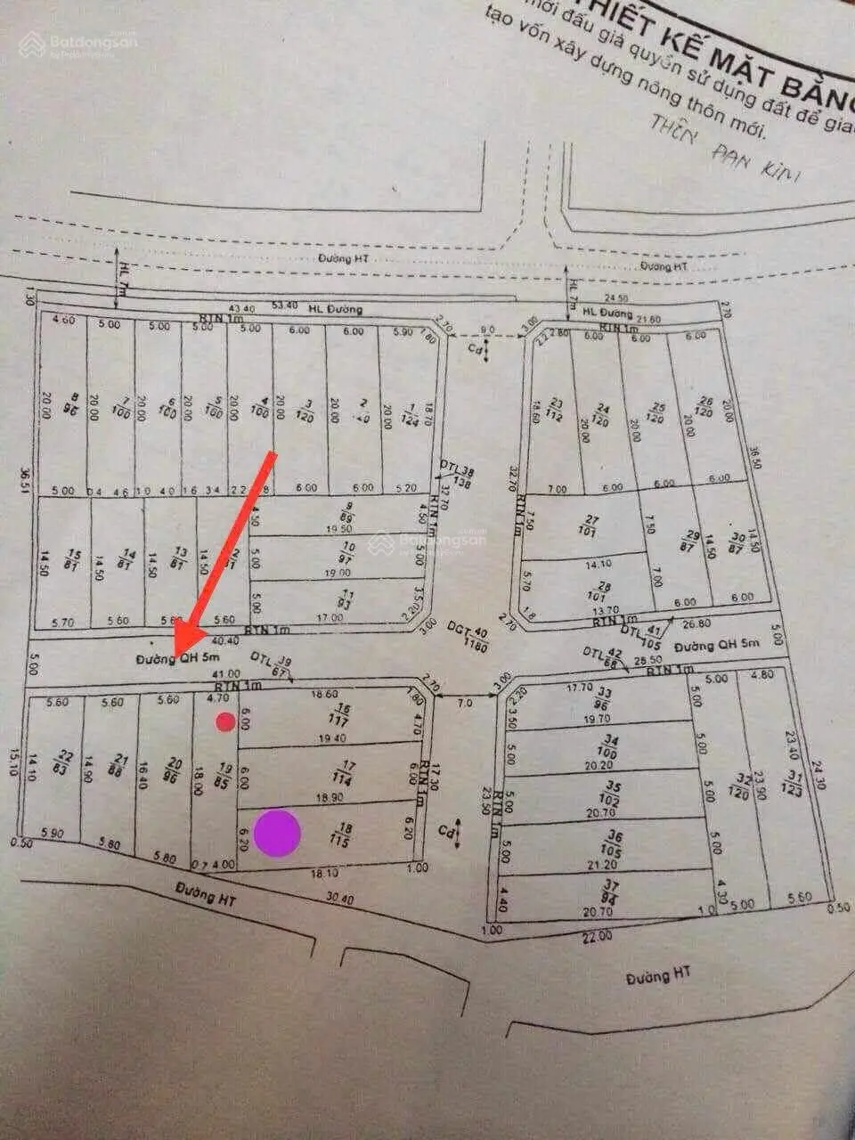 Duy nhất 1 lô đấu giá Đan Kim đối diện trường Dương Quảng Hàm xung quanh là dự án khu hành chính mớ