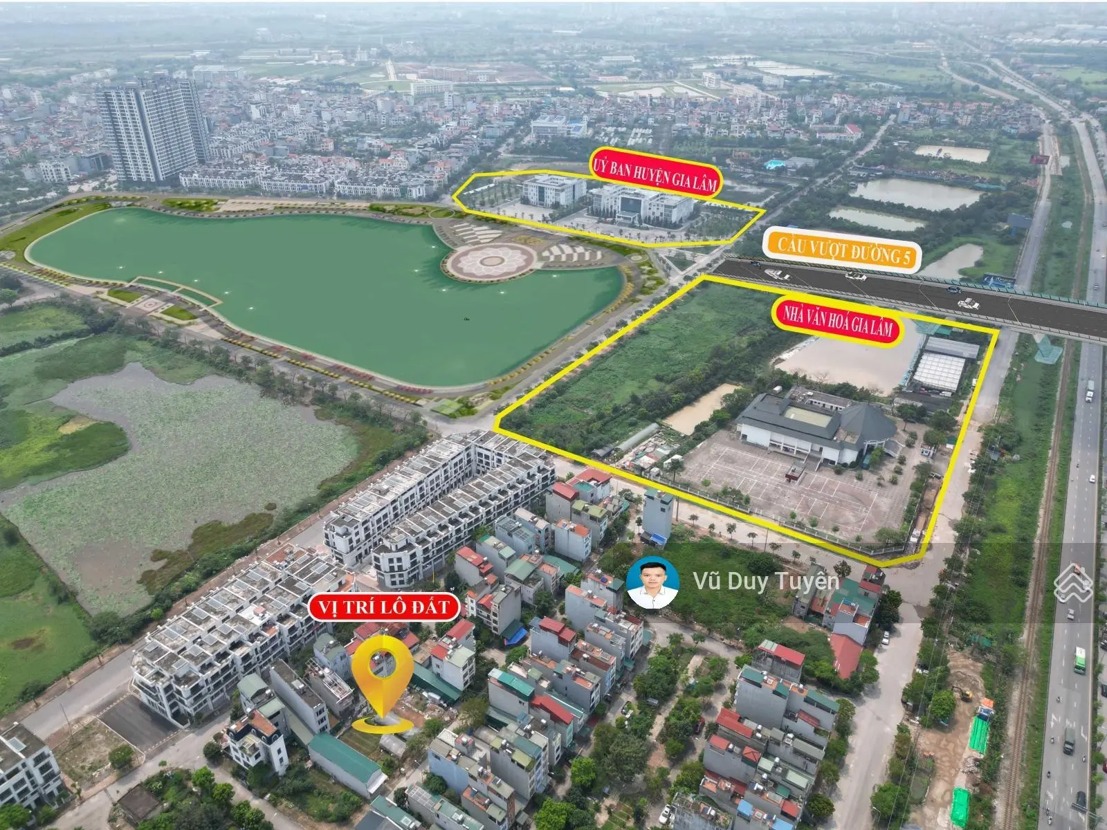 120m2 khu tái định cư 2 mặt thoáng Trâu Quỳ, Gia Lâm. Mặt tiền: 6,15m. Giá: 15,6 tỷ. LH: 0867 219 ***